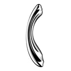 Satisfyer Pure Gravity 2 - Chrome Steel 21 cm Dildo