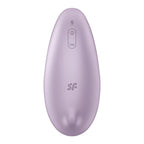 Satisfyer Tap & Roll - Violet USB Rechargeable Tapping & Rolling Stimulator