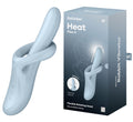 Satisfyer Heat Flex 4 - Blue - Blue USB Rechargeable Heating Vibrator - Hush Store Sydney 