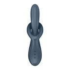 Satisfyer Heat Flex 4 - Grey - Grey USB Rechargeable Heating Vibrator