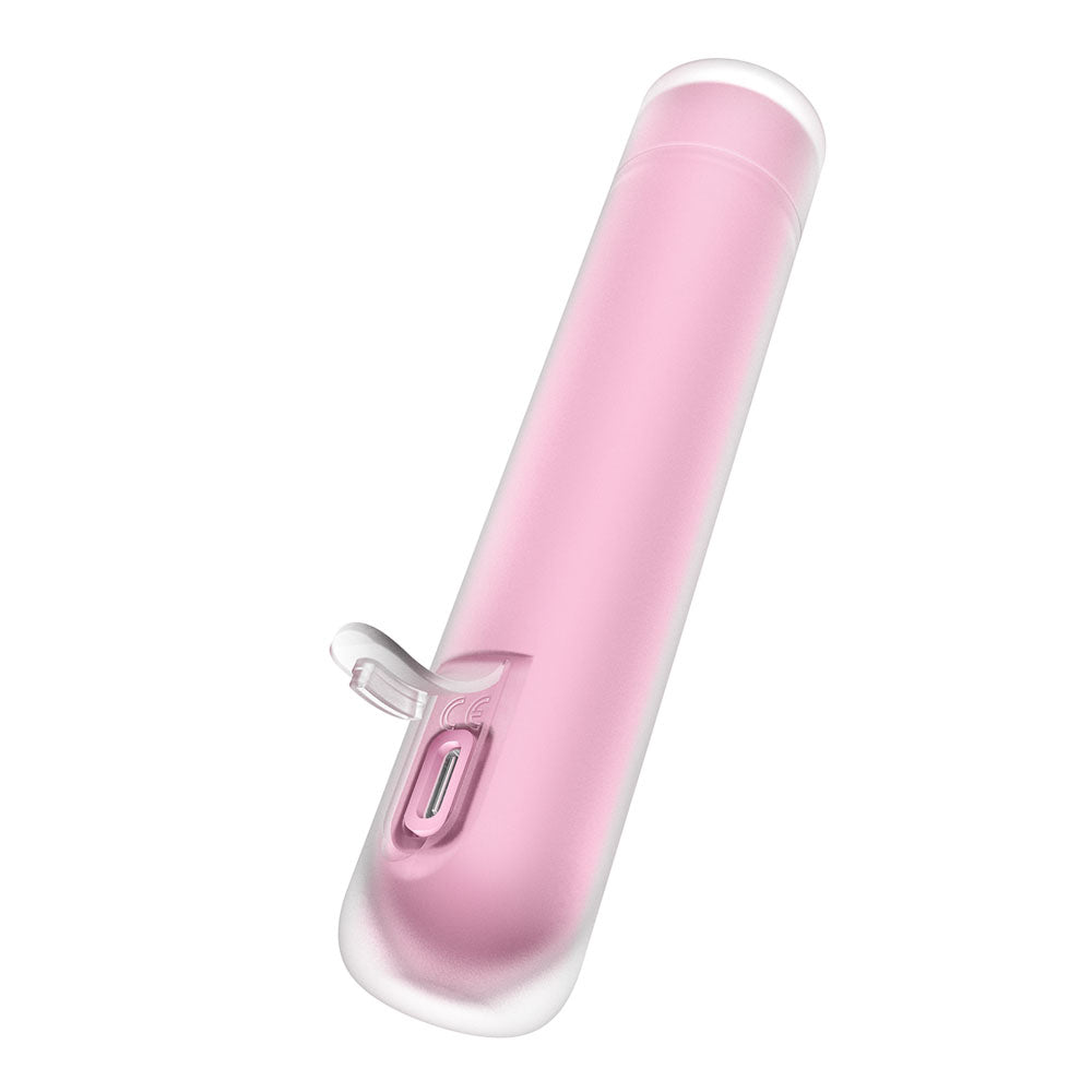 Satisfyer First Kiss - Pink USB Rechargeable Air Pulse Stimulator