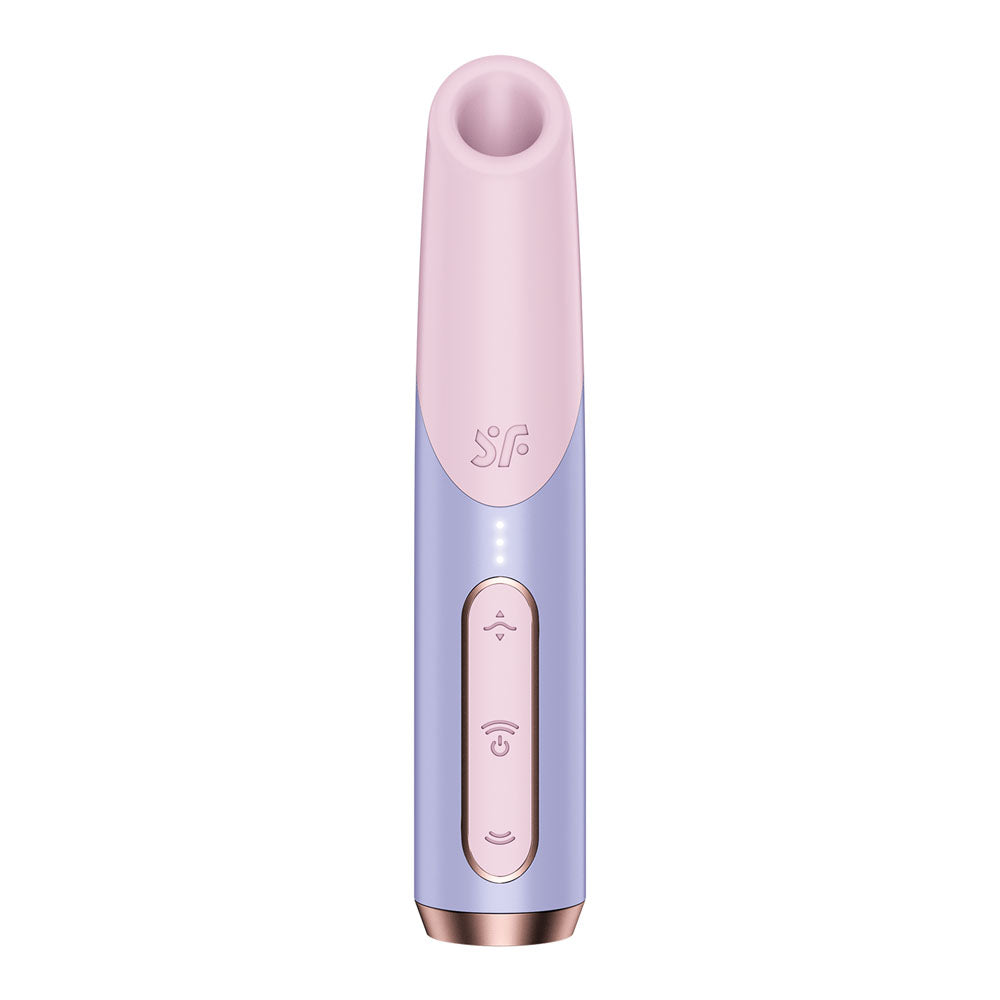 Satisfyer Bold Kiss - Purple USB Rechargeable Air Pulse Stimulator