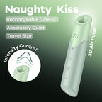Satisfyer Naughty Kiss - Mint Green USB Rechargeable Air Pulse Stimulator