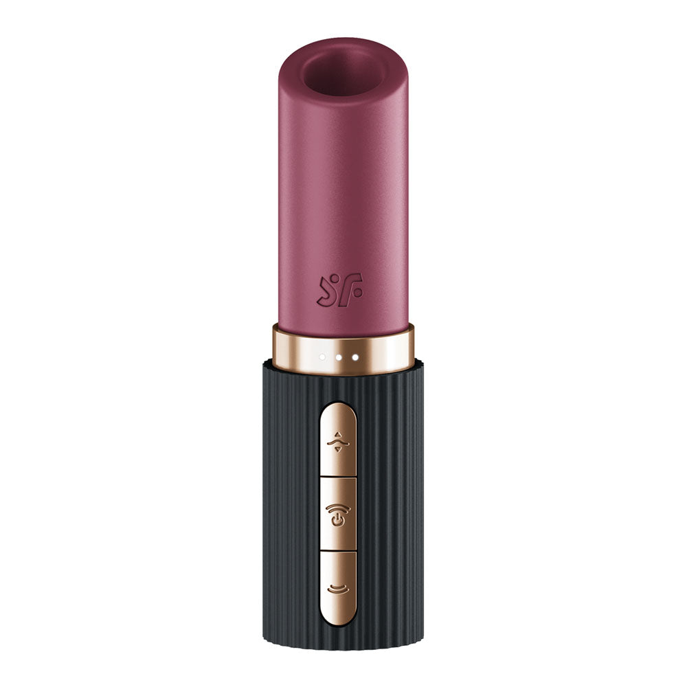 Satisfyer Pro 2 Kiss - Red/Black USB Rechargeable Air Pulse Stimulator - Hush Store Sydney 