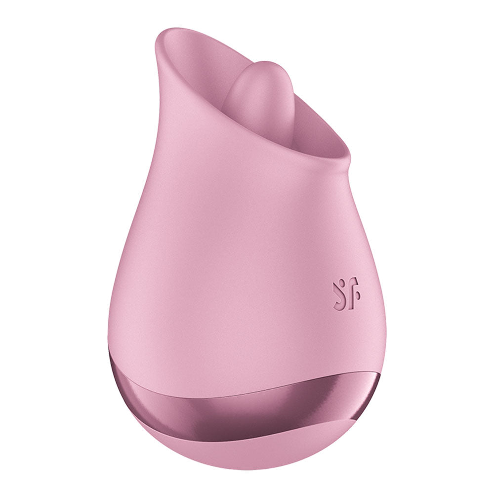 Satisfyer Tongue Player - Pink USB Rechargeable Flicking Stimulator - Hush Store Sydney 