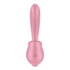 Satisfyer Tongue Genius Pink USB Rechargeable Flicking Stimulator - Hush Store Sydney 