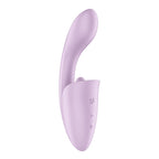 Satisfyer Tongue Expert - Violet 18 cm USB Rechargeable Vibrator with Flicking Clit Stimulator - Hush Store Sydney 