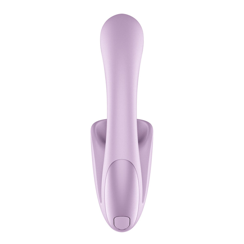 Satisfyer Tongue Expert - Violet 18 cm USB Rechargeable Vibrator with Flicking Clit Stimulator - Hush Store Sydney 