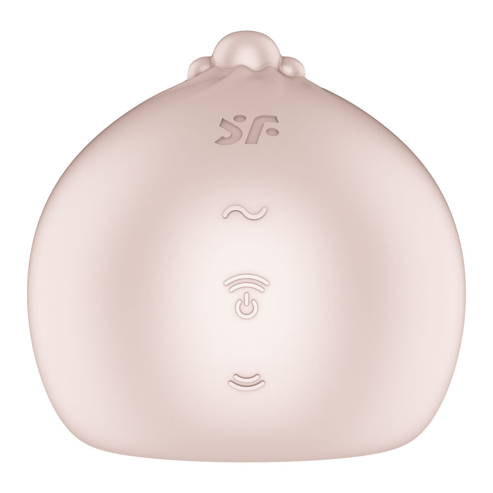 Satisfyer Mochi - Beige - Beige USB Rechargeable Air Pulse Stimulator
