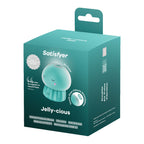 Satisfyer Jelly-cious - Green - Green USB Rechargeable Air Pulse Stimulator