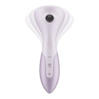 Satisfyer Wand-erful - Violet 15.8 cm USB Rechargeable Air Pulse Massage Wand - Hush Store Sydney 