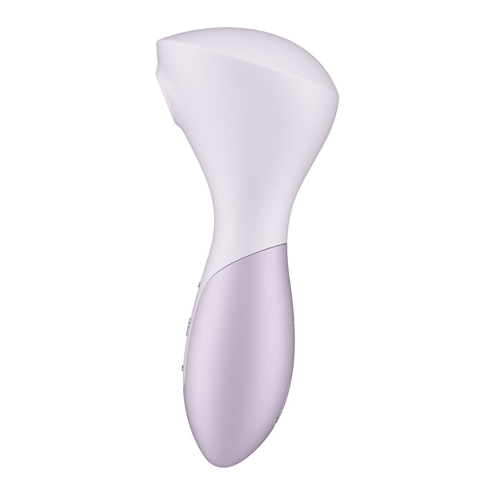 Satisfyer Wand-erful - Violet 15.8 cm USB Rechargeable Air Pulse Massage Wand - Hush Store Sydney 