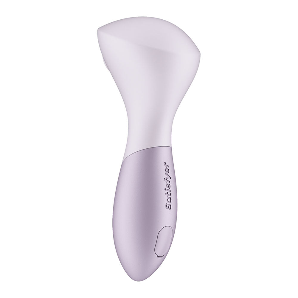 Satisfyer Wand-erful - Violet 15.8 cm USB Rechargeable Air Pulse Massage Wand - Hush Store Sydney 