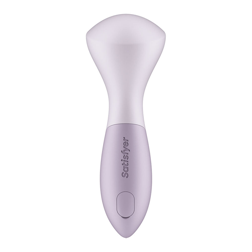 Satisfyer Wand-erful - Violet 15.8 cm USB Rechargeable Air Pulse Massage Wand - Hush Store Sydney 