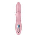 Satisfyer Pro + G-Spot - Pink - Rose Pink 22 cm USB-C Rechargeable Rabbit Vibrator with Touch-Free Clitoral Stimulator