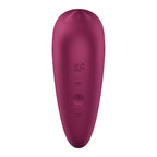 Satisfyer Delighterrr - Berry USB-C Rechargeable Stimulator with Rolling Ball