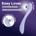 Satisfyer Easy Lover - Purple USB-C Rechargeable Air Pulse Clitoral Stimulator - Hush Store Sydney 