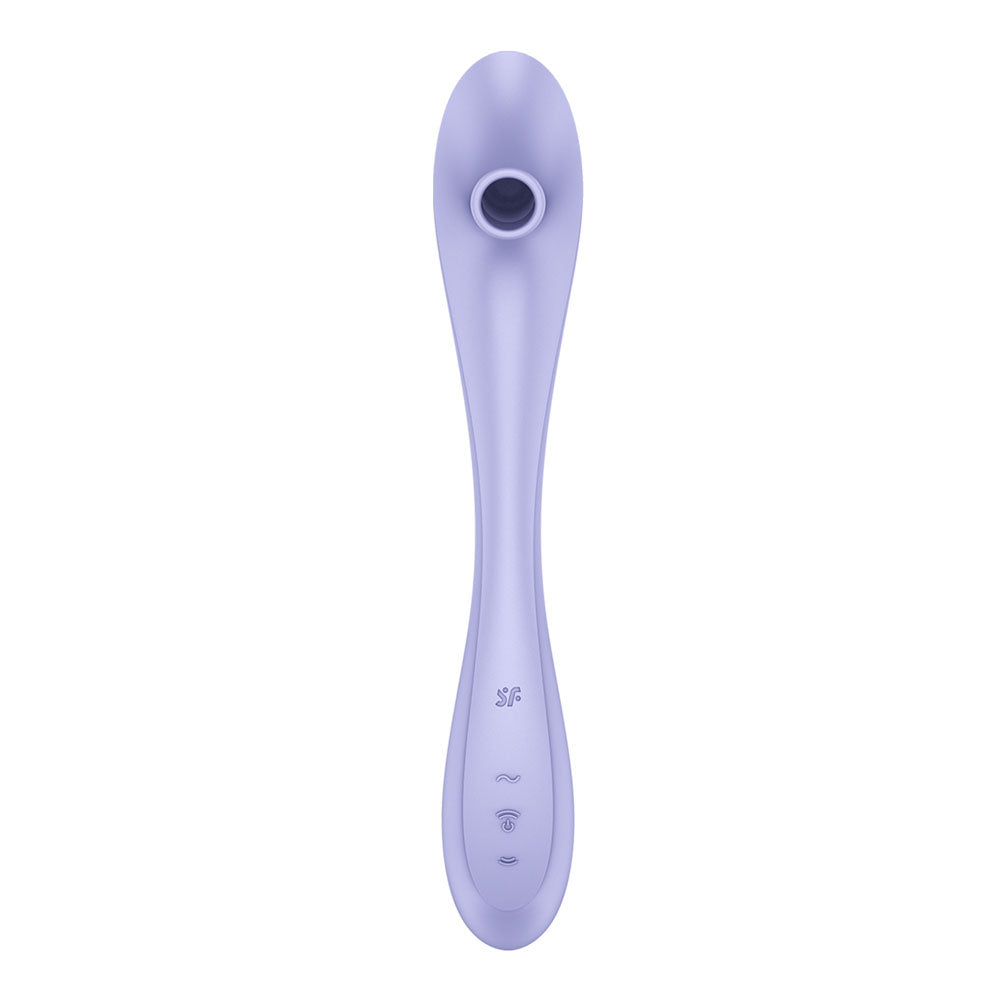 Satisfyer Easy Lover - Purple USB-C Rechargeable Air Pulse Clitoral Stimulator - Hush Store Sydney 