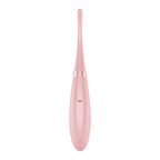 Satisfyer Tip Tease - Rose - Rose USB Rechargeable Vibrator with Twirling Tip - Hush Store Sydney 