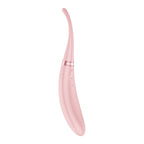 Satisfyer Tip Tease - Rose - Rose USB Rechargeable Vibrator with Twirling Tip - Hush Store Sydney 