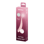 Satisfyer Tip Tease - Rose - Rose USB Rechargeable Vibrator with Twirling Tip - Hush Store Sydney 