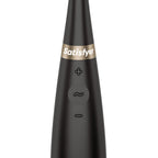 Satisfyer Tip Tease - Black - Black USB Rechargeable Vibrator with Twirling Tip - Hush Store Sydney 
