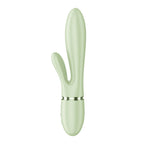 Satisfyer Pearl Bunny 2 - Light Green - Light Green 21.5 cm USB-C Rechargeable Rabbit Vibrator