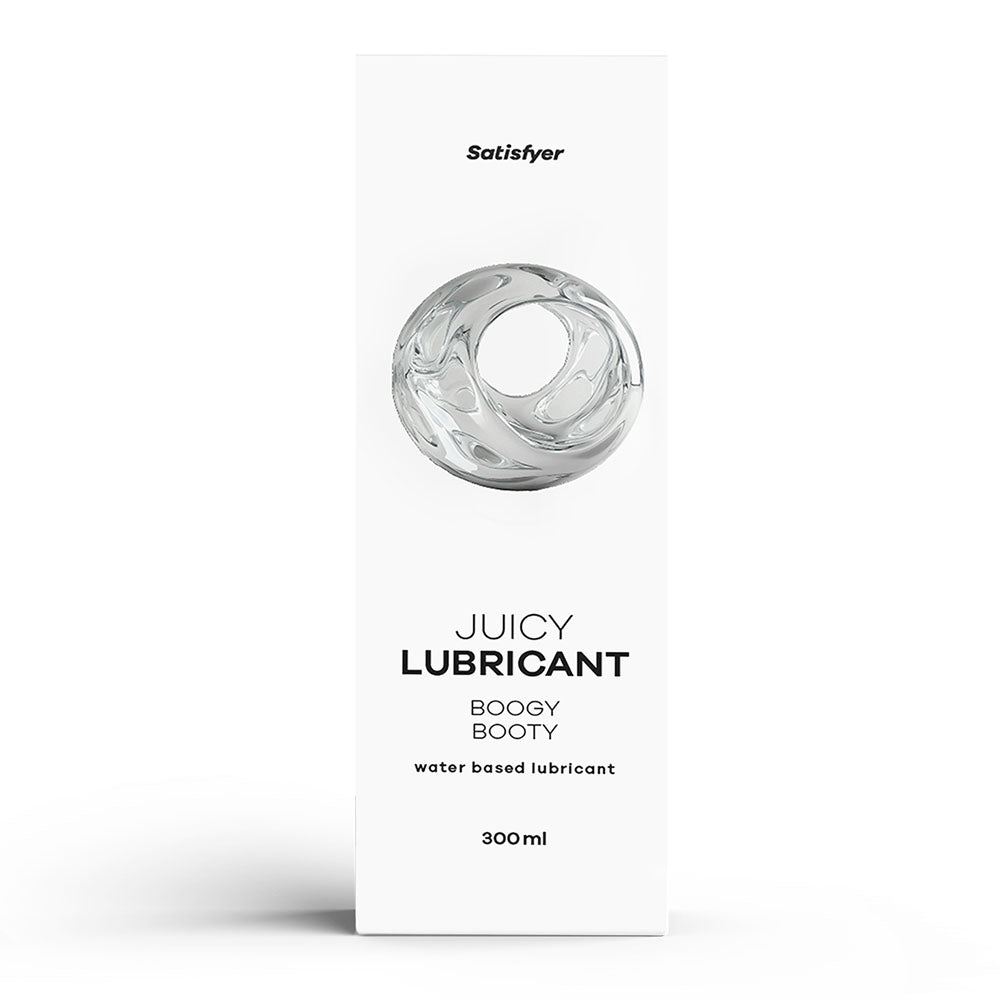 Satisfyer Juicy Lubricant 300 ml Boogy Booty - Water Based Anal Lubricant - 300 ml Bottle - Hush Store Sydney 