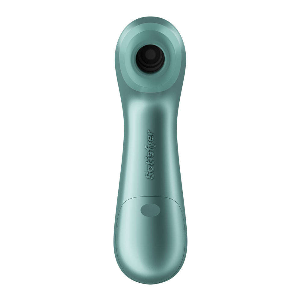 Satisfyer Pro 2+ Battery Series - Mint Green Air Pulse Clitoral Stimulator with Vibration