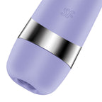 Satisfyer Pro 3+ Purple - Purple USB-Rechargeable Air Pulse Clitoral Stimulator with Vibration