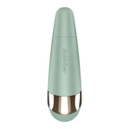 Satisfyer Pro 3+ Battery Series - Mint - Mint Green Air Pulse Clitoral Stimulator with Vibration