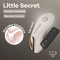 Satisfyer Little Secret - Battery Series - Beige Panty Vibrator with Remote