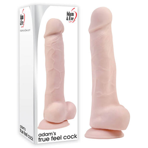 Adam & Eve Adam's True Feel Cock - Flesh 17.8 cm (7'') Dong - Hush Store Sydney 