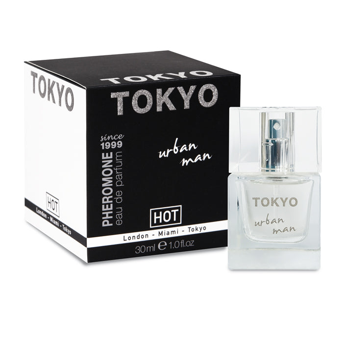 Hot Pheromone Tokyo - Urban Man - Pheromone Cologne for Men - 30ml - Hush Store Sydney 