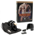 CB-6000S Chastity Cock Cage Kit - Black - Black 2.5 Inch Cock Cage Kit - Hush Store Sydney 