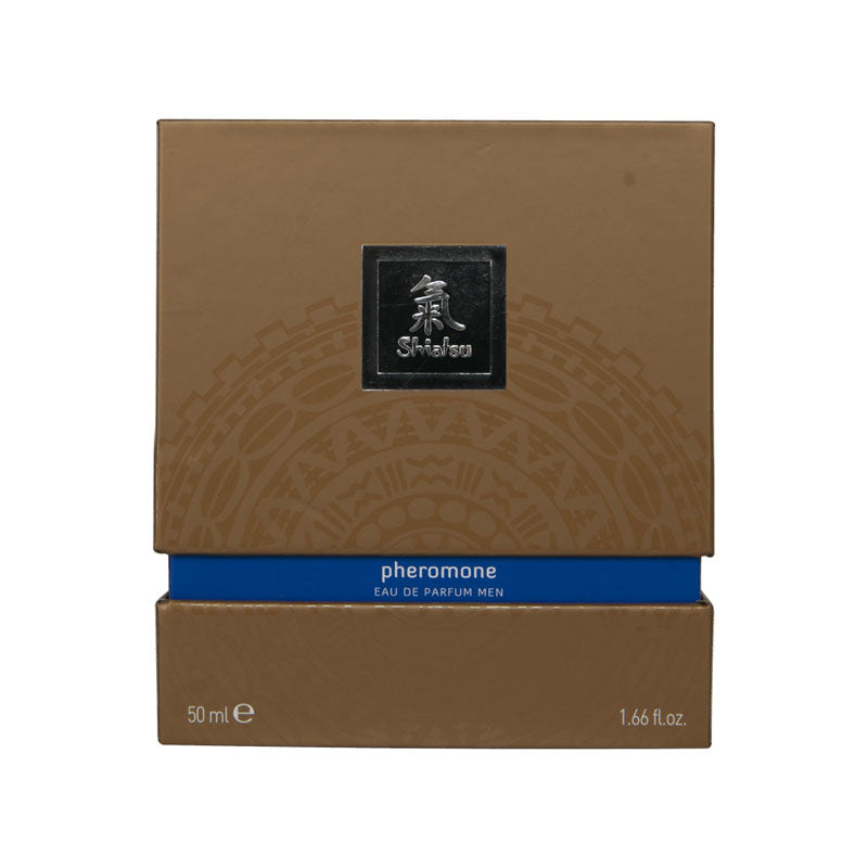 Shiatsu Pheromone Eau De Parfum Men - Dark Blue - Pheromone Fragrance for Men - 50 ml - Hush Store Sydney 