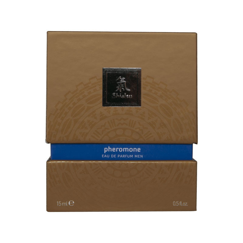 Shiatsu Pheromone Eau De Parfum Men - Dark Blue - Pheromone Fragrance for Men - 15 ml - Hush Store Sydney 
