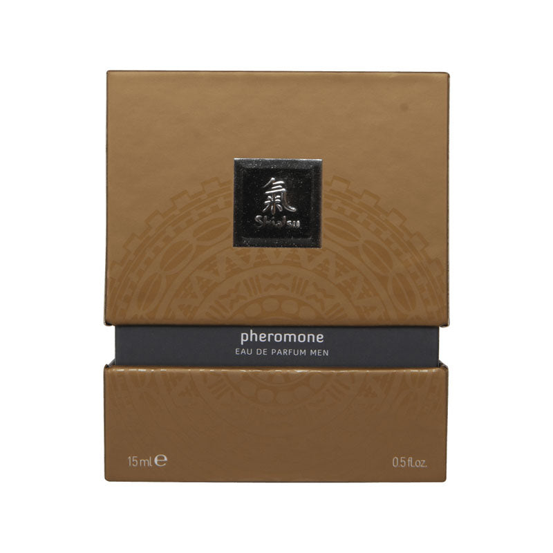 Shiatsu Pheromone Eau De Parfum Men - Grey - Pheromone Fragrance for Men - 15 ml - Hush Store Sydney 