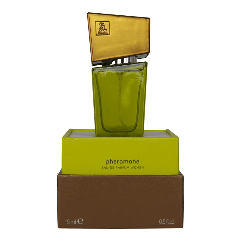 Shiatsu Pheromone Eau De Parfum Women - Lime - Pheromone Fragrance for Women - 15 ml - Hush Store Sydney 