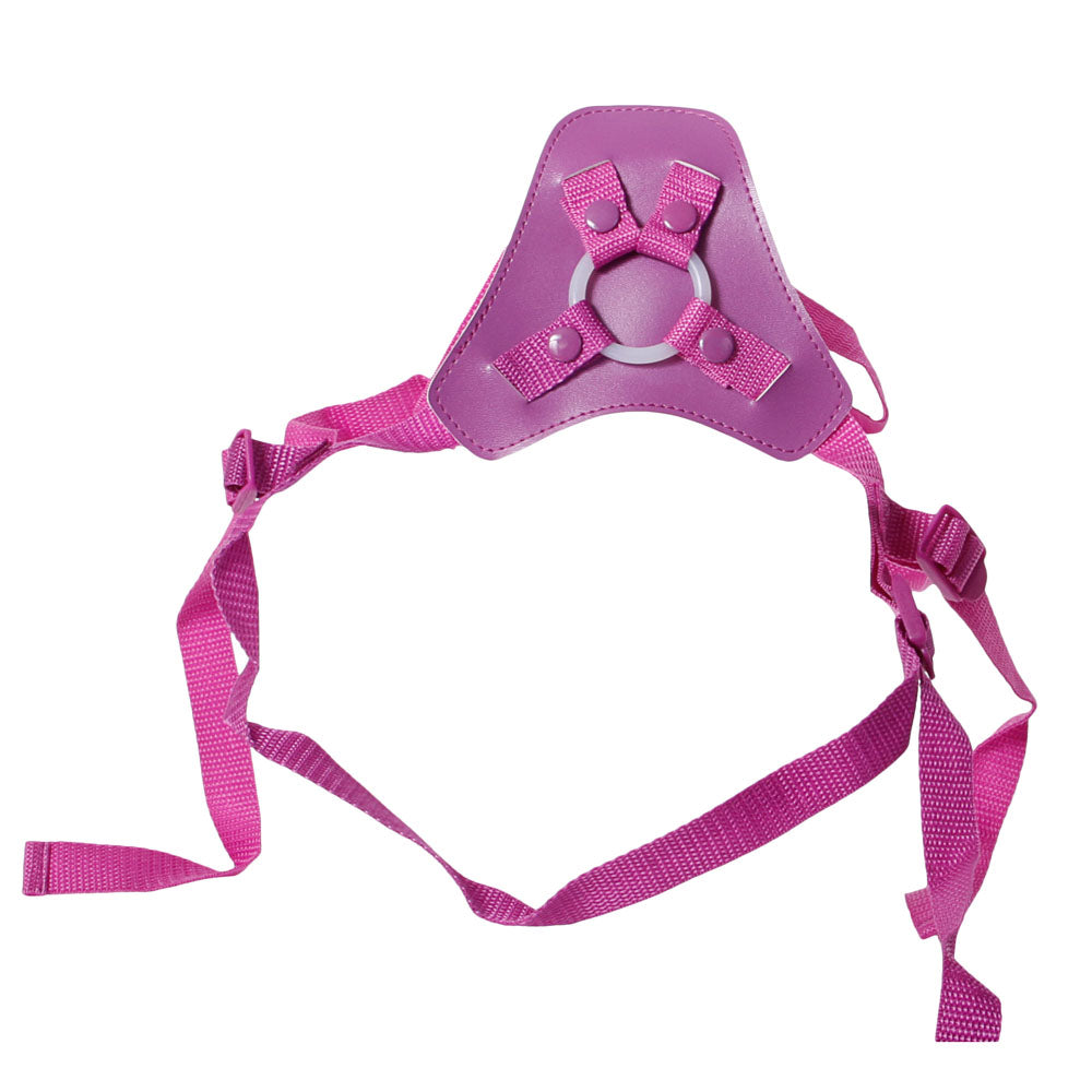 Adam & Eve Eve's Strap-On Playset - Pink Strap-On Harness with 3 Sized Dongs - Hush Store Sydney 