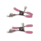 Adam & Eve Chain Me Up Kink Clamps - Metal Nipple and Clitoral Chain