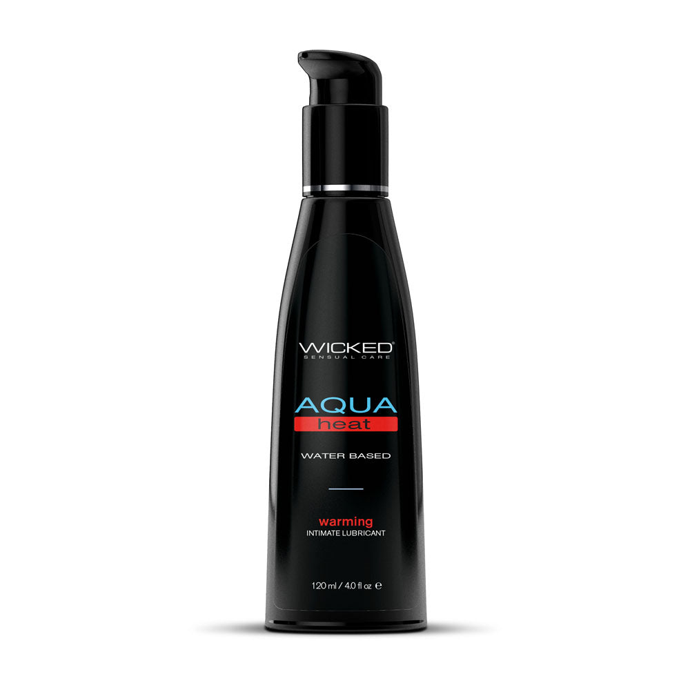 Wicked Aqua Heat - Warming Water Based Lubricant - 120 ml (4 oz) Bottle