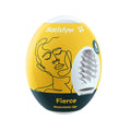 Satisfyer Masturbator Egg - Fierce - White Stroker Sleeve - Hush Store Sydney 
