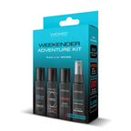 Wicked WEEKENDER ADVENTURE KIT - Mixed Lubricants & Cleaner 30 ml Bottles - 4 Pack - Hush Store Sydney 