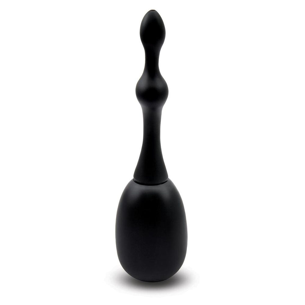 AquaClean Silicone 1-Way Valve Douche Set with Beaded Nozzle - 150 ml Capacity with Free Travel Douche Included - Hush Store Sydney 
