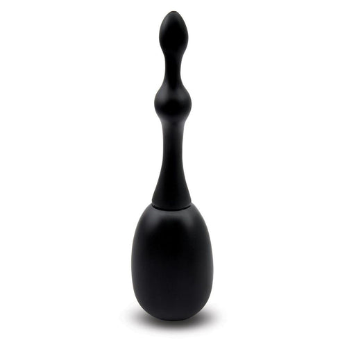 AquaClean Silicone 1-Way Valve Douche Set with Beaded Nozzle - 150 ml Capacity with Free Travel Douche Included - Hush Store Sydney 