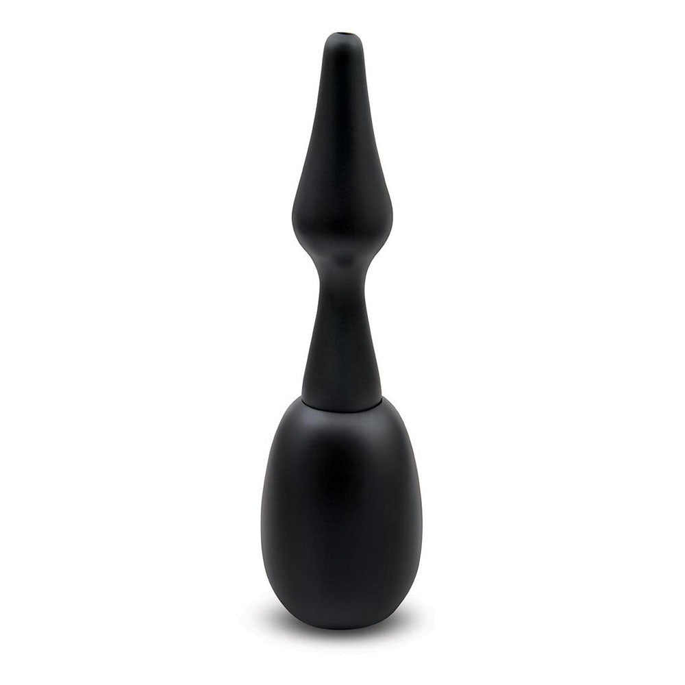 AquaClean Silicone 1-Way Valve Douche Set with Butt Plug Nozzle - 150 ml Capacity with Free Travel Douche Included - Hush Store Sydney 