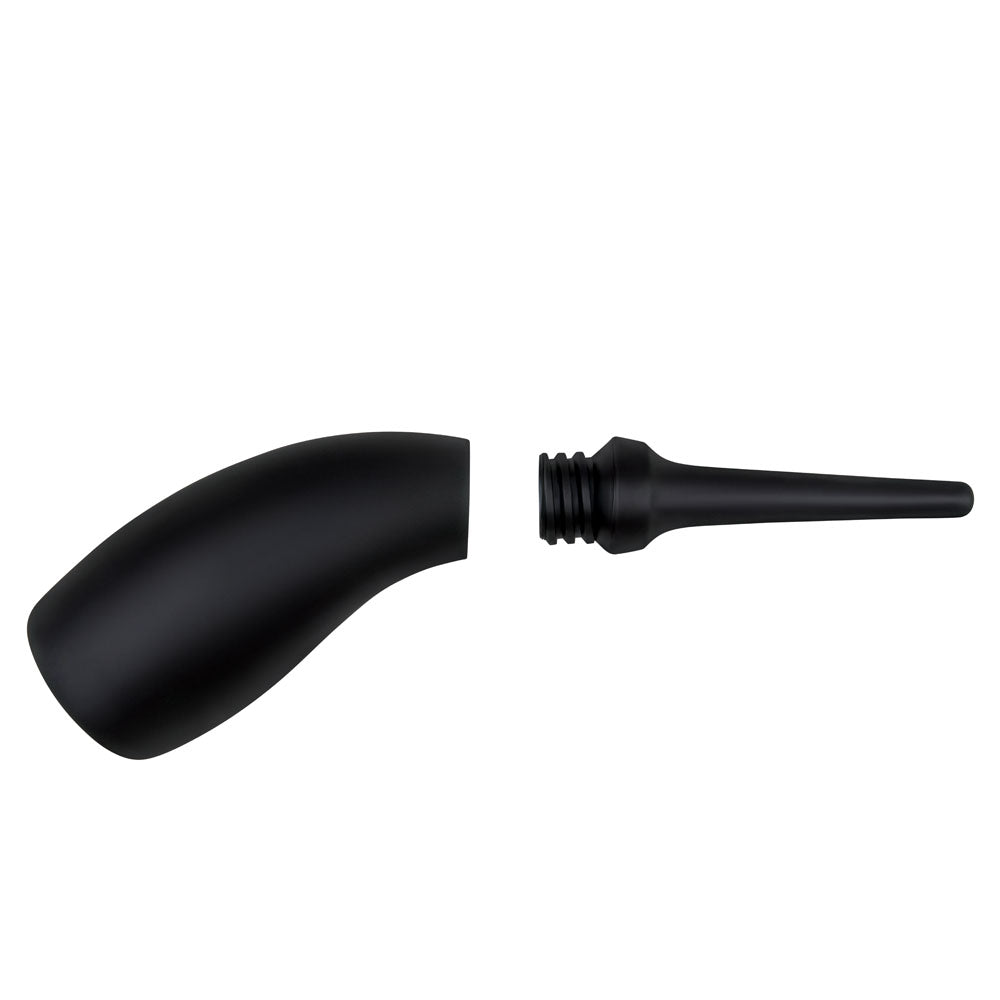 AquaClean Silicone 1-Way Valve Contoured Ergo Douche Set - 190 ml Capacity with Free Travel Douche Included - Hush Store Sydney 