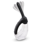 AquaClean Rechargeable Auto Douche Set with Bendable Vibrating Nozzle - 440 ml Capacity with Free Travel Douche Included - Hush Store Sydney 