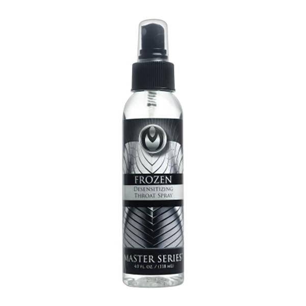 Master Series Frozen - Deep Throat Desensitising Spray - 118 ml - Hush Store Sydney 